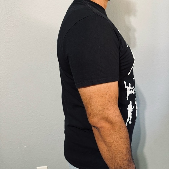 Fortnite Men Black Dance Emote Crew Neck Gaming T-Shirt Size L 100% Cotton - Picture 7 of 10